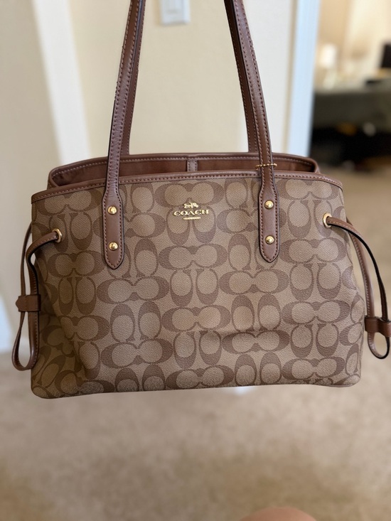 Coach Handbags - COACH signature shoulder bag